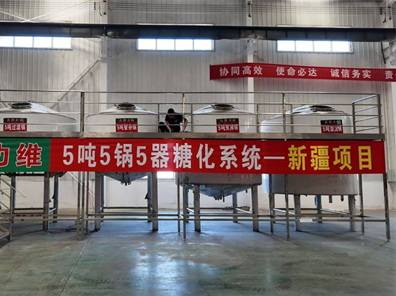 天等精酿啤酒设备厂—5吨精酿啤酒设备—新疆项目